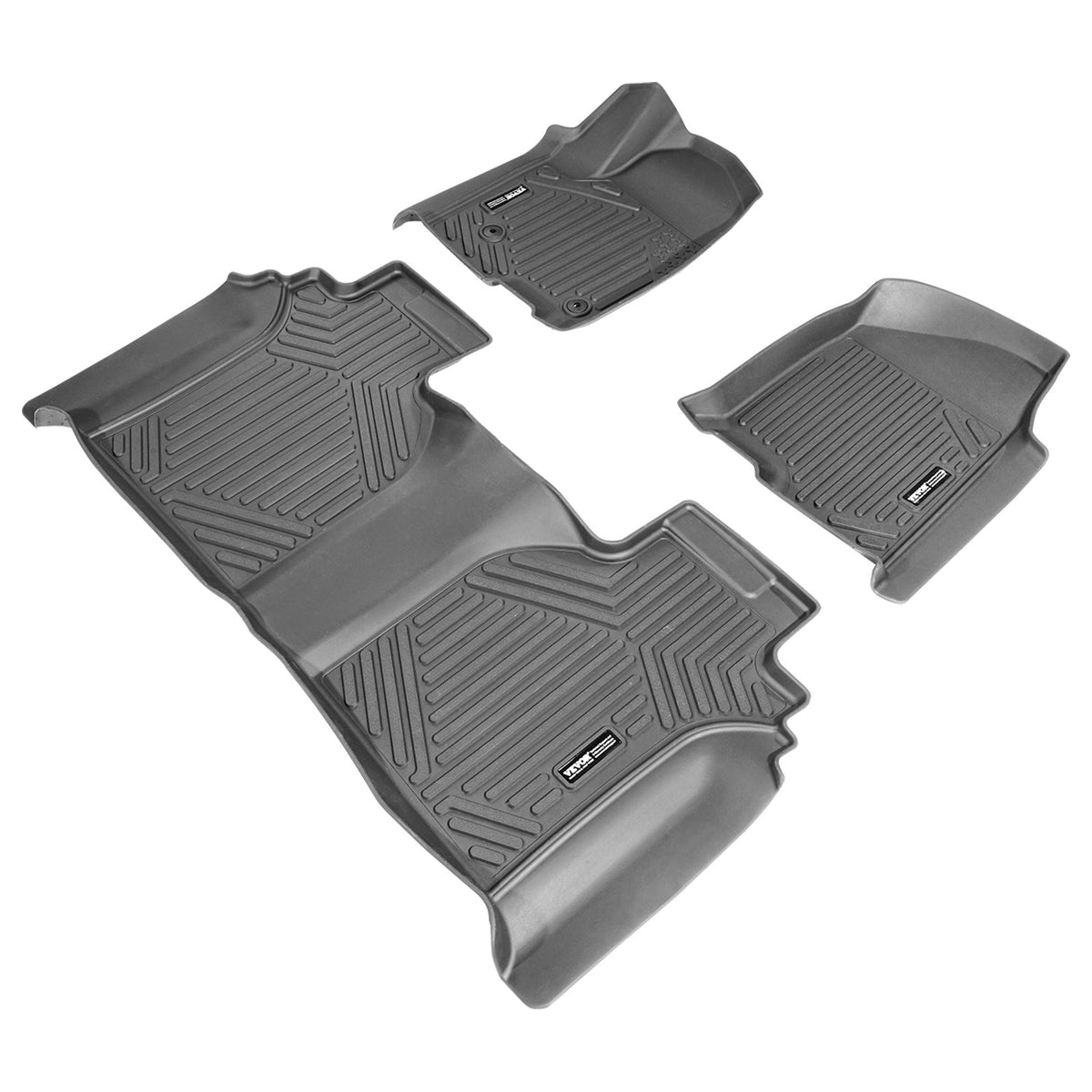 VEVOR Automotive Floor Mats Fits for Chevrolet Silverado/GMC Sierra 1500 3 pcs