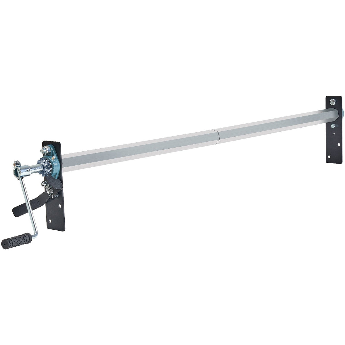 VEVOR Hand Crank Tarp Roller Kit, 1.6-2.6 m Wide, Aluminum Alloy, Manual Cab Level Dump Truck Tarp Roller with 17.8 cm Sponge-Wrapped Handle, Perfect for Dump Trucks, Trailers, Trash Haulers (No Tarp)