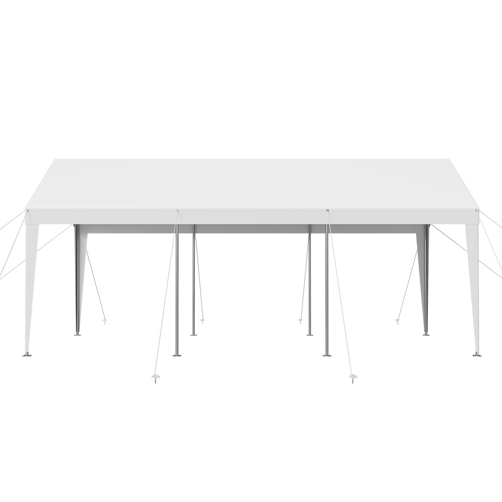 VEVOR Carport Car Canopy 10 x 20 FT Heavy Duty Portable Car Shelter Tent White