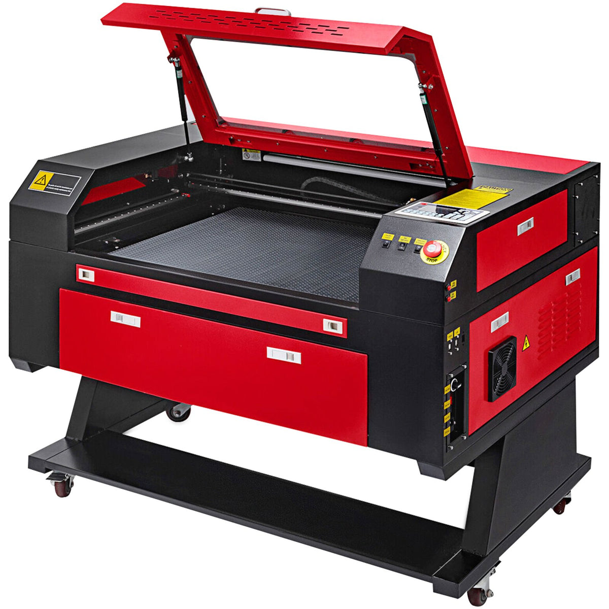 Vevor 80W CO2 Laser  Engraver Engraving Cutting Machine With Color Screen 700*500mm