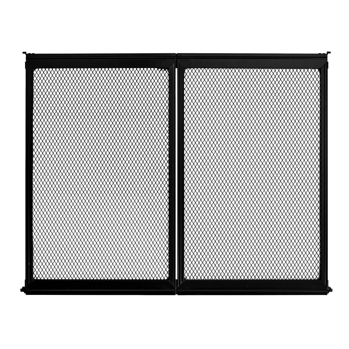 VEVOR RV Screen Door Protector,  622.3 x 508 mm Door Grille, Easy to Install and Disassemble, Reinforced Breathable Protective Mesh, Aluminum Alloy Camper RV Entry Protector for Pet Protection, Black