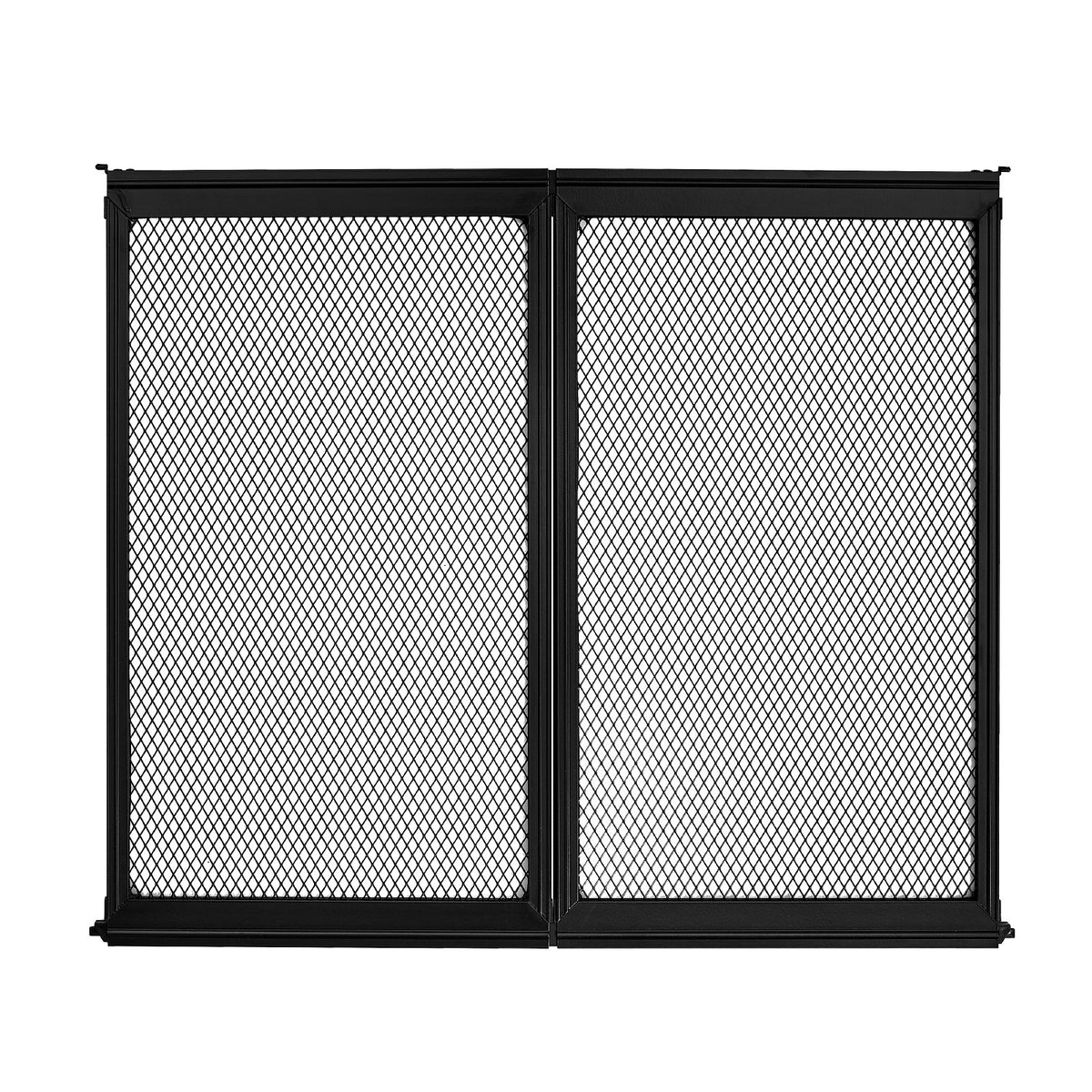 VEVOR RV Screen Door Protector, 571.5 x 508 mm Door Grille, Easy to Install and Disassemble, Reinforced Breathable Protective Mesh, Aluminum Alloy Camper RV Entry Protector for Pet Protection, Black