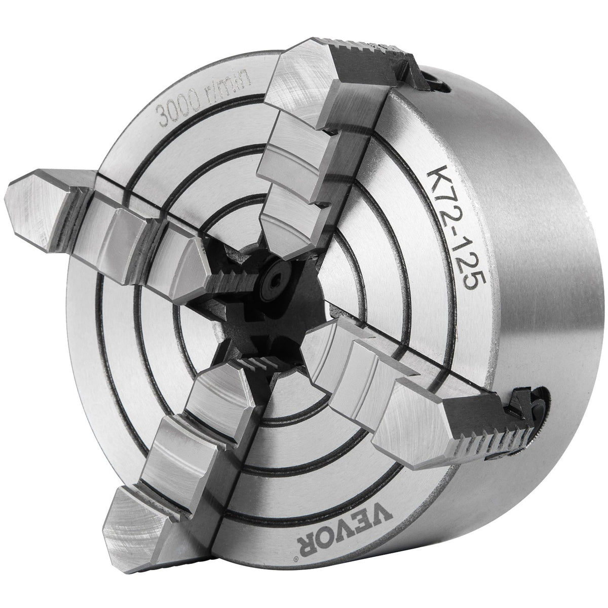 VEVOR Metal Lathe Chuck 4-Jaw Independent 5 inch Cast Iron Milling Turning CNC