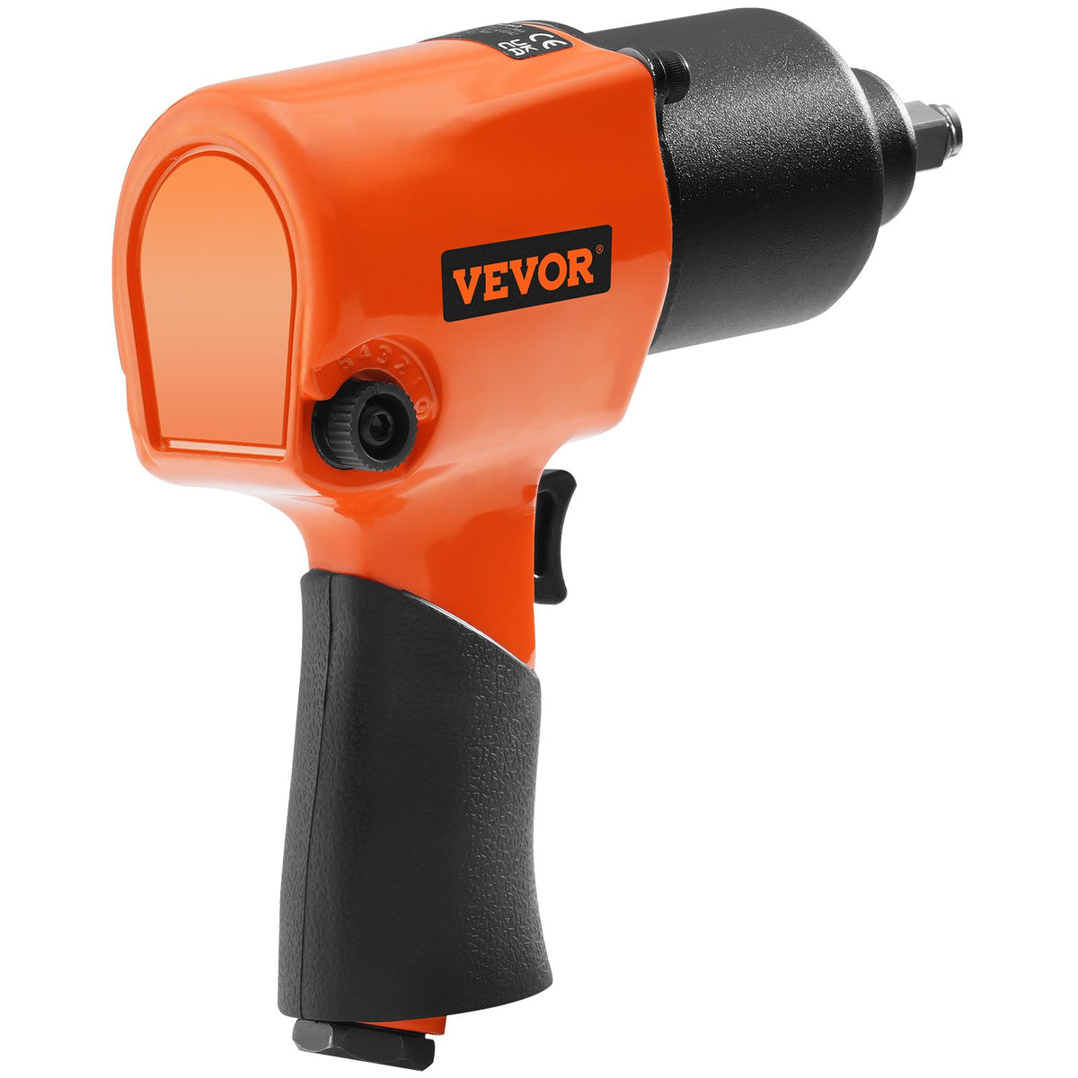 VEVOR Air Impact Wrench, 1/2" Drive Air Impact Gun Up to 880ft-lbs Nut-busting Torque, 7500RPM Lightweight Pneumatic Tool for Auto_epairs_nd_aintenance