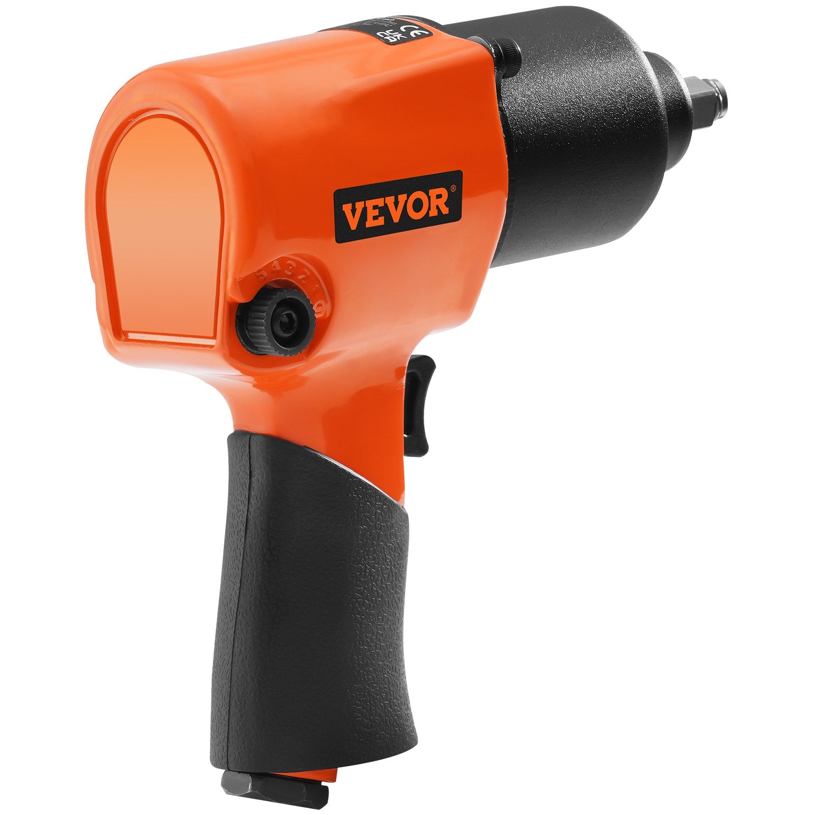 VEVOR Air Impact Wrench, 1/2" Drive Air Impact Gun Up to 880ft-lbs Nut-busting Torque, 7500RPM Lightweight Pneumatic Tool for Auto_epairs_nd_aintenance