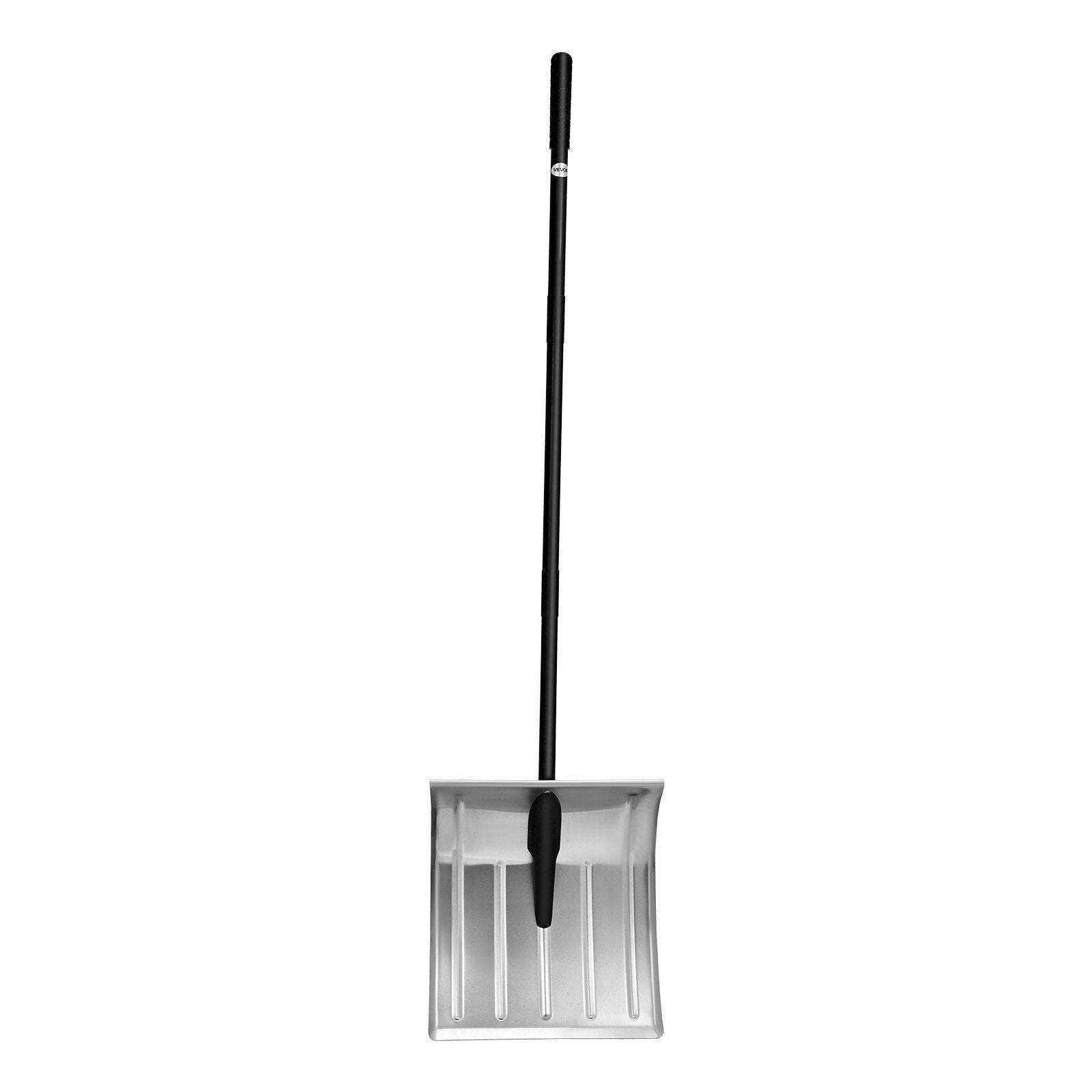 Snow Shovel for Driveway, 40cm Wide Aluminum Alloy Snow Shovel, Non Slip Grip, Large Capacity Snowplow Shovels, Detachable & Lightweight Snows Removal Tool for Garden Car Camping Outdoors