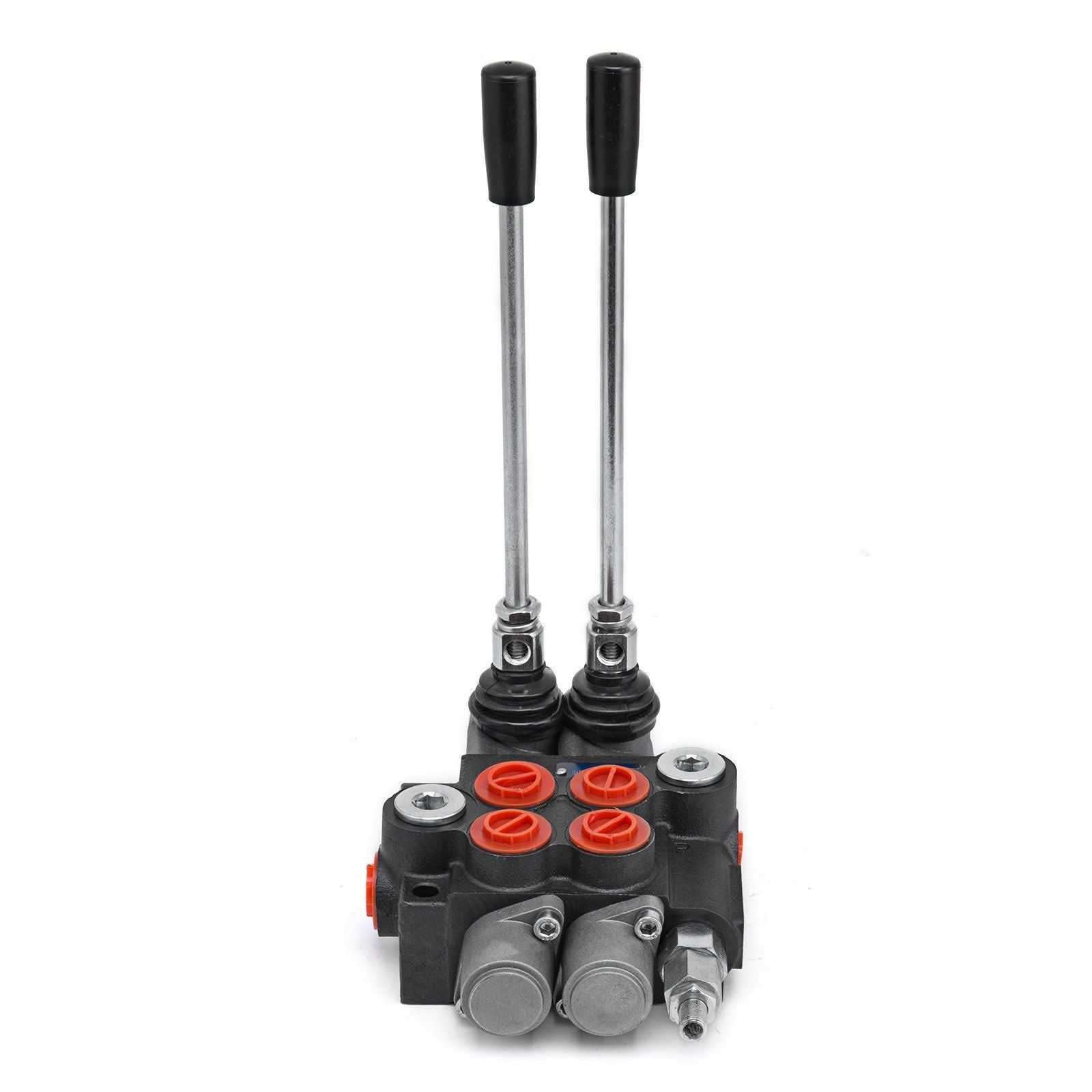 Hydraulic Valve 2 Spool Hydraulic Directional Control Valve 11gpm Hydraulic Control Valve Double Acting for Tractors Loaders Tanks