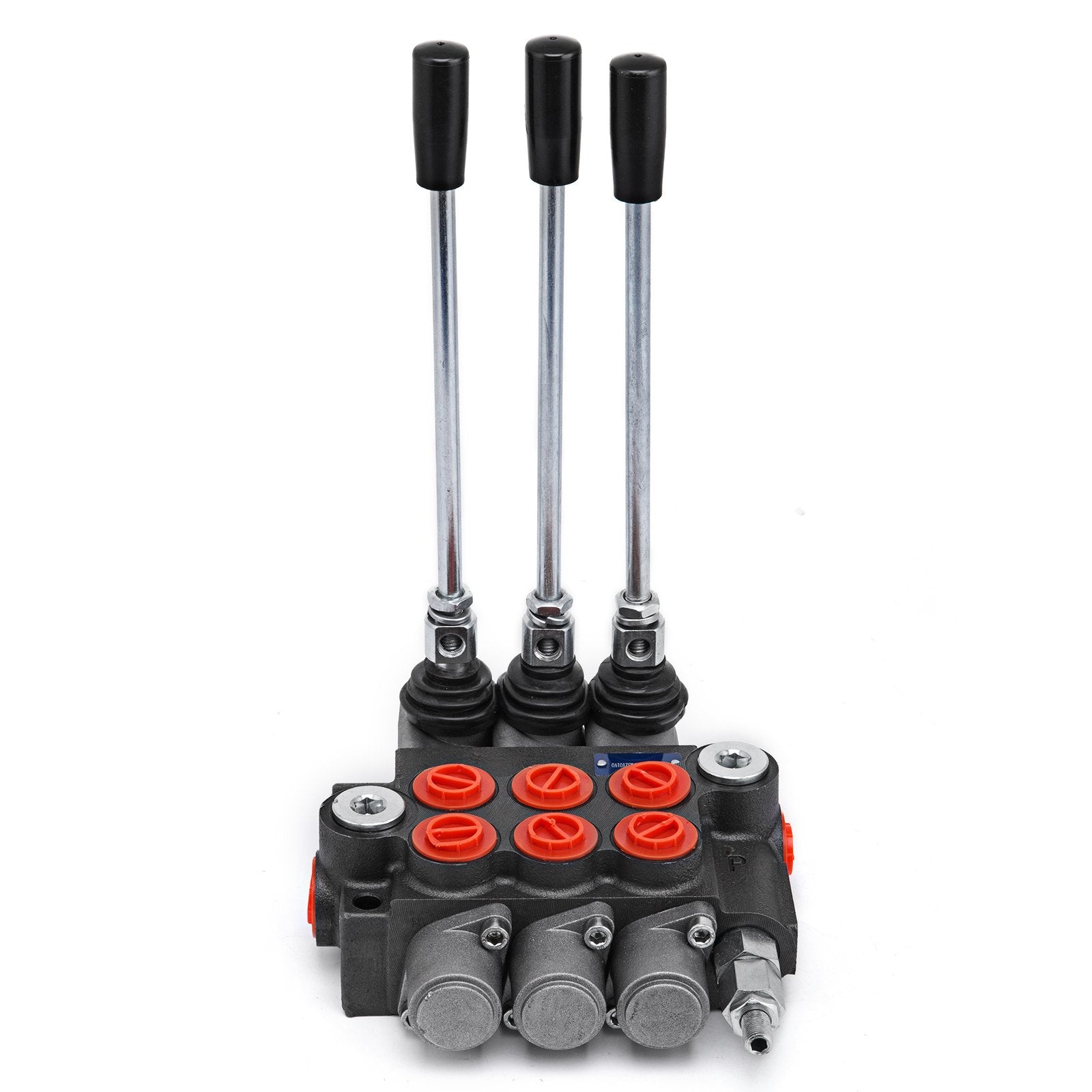 VEVOR 3 Spool Hydraulic Control Valve 11GPM Hydraulic Directional Control Valve Double Acting Hydraulic Valve for Tractors Loaders Tanks