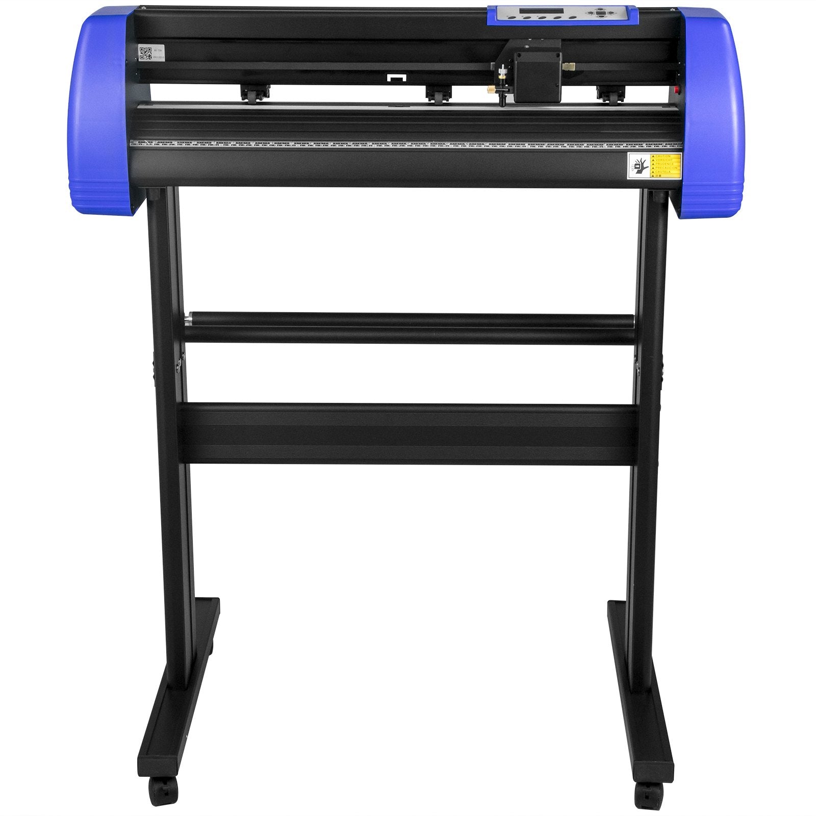 VEVOR 720mm Vinyl Cutter/Plotter Sign Cut Machine Software 20 Blades LCD Black