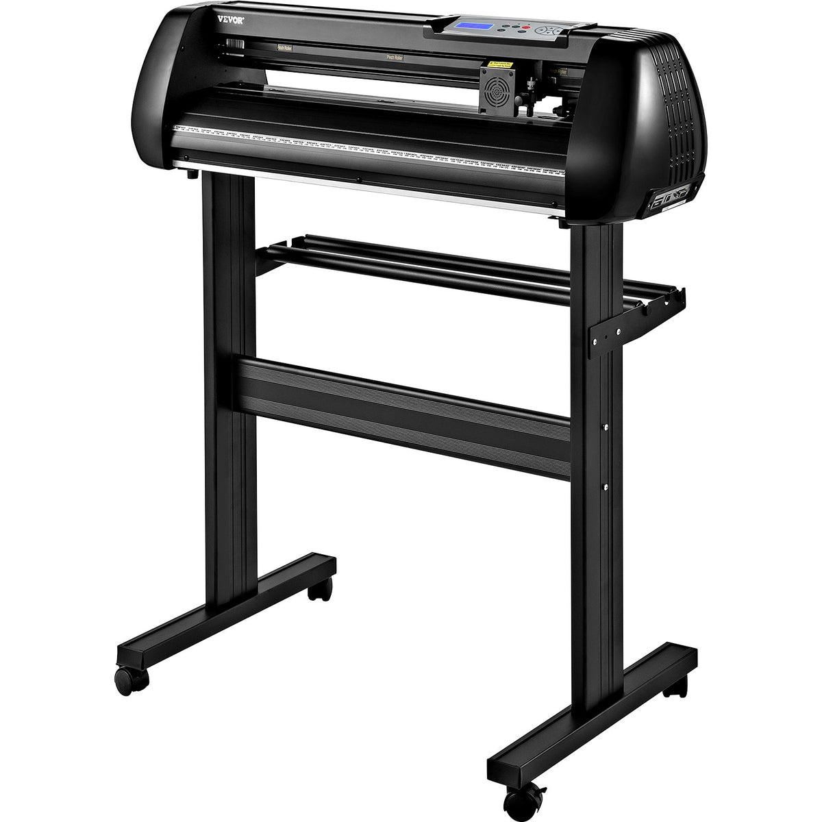 VEVOR Vinyl Cutter Machine, 34inch Cutting Plotter, Offline Cutting Machine Kit Mobile Bluetooth, Precise Roller Shaft High Accuracy Adjustable Speed &amp; Force, DIY SignMaster Software Blade for Windows