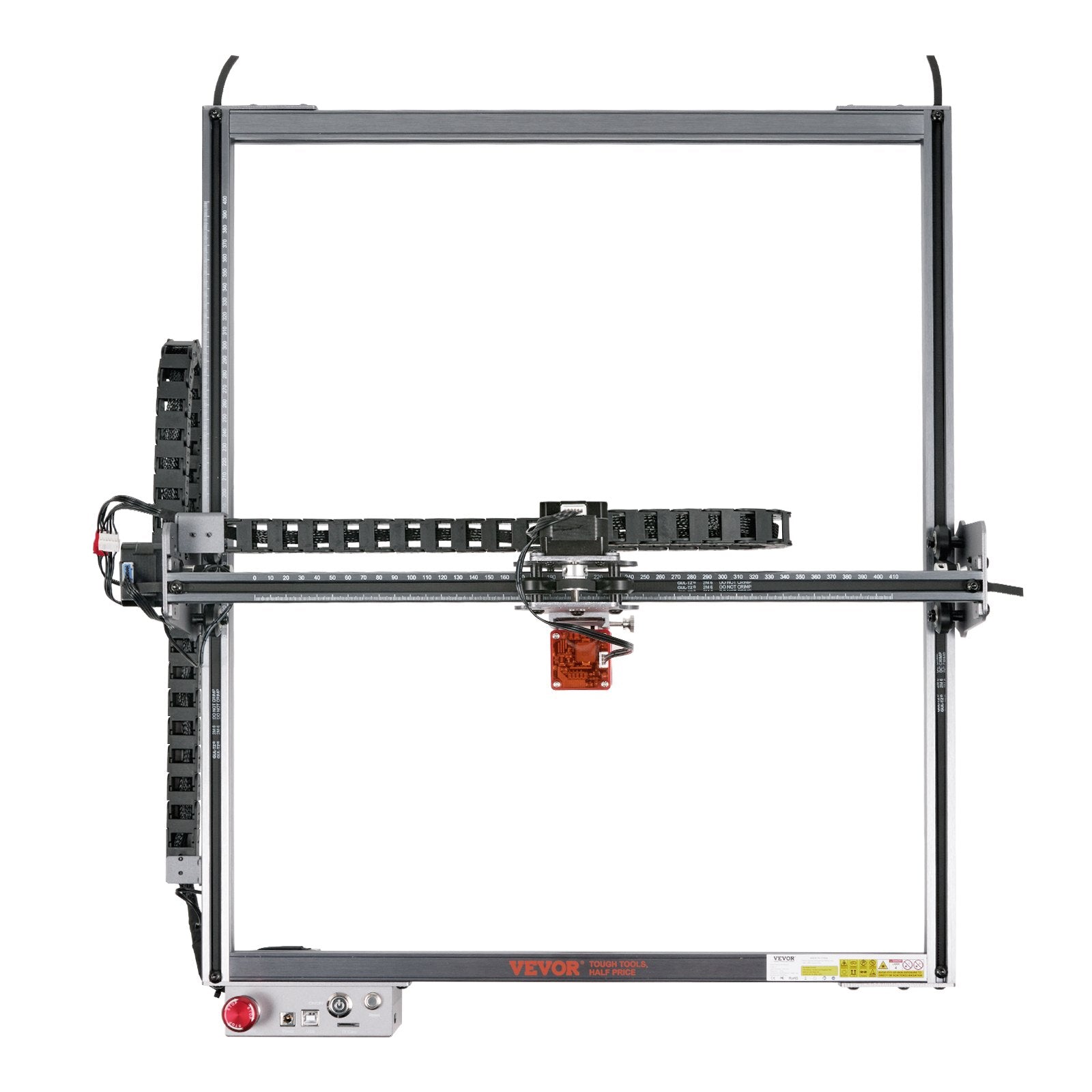 VEVOR Laser Engraver, 5W Output Laser Engraving Machine, 16.1" x 15.7" Large Working Area, 10000mm/min Movement Speed, Compressed Spot with Eye Protection, Laser Cutter for Wood, Metal, Acrylic