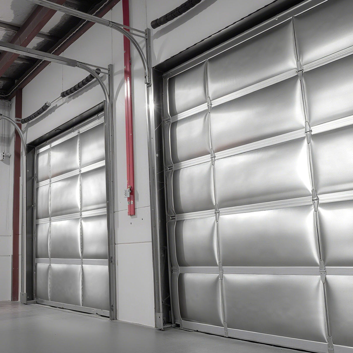 Double Reflective Insulation Roll, Non-Perforated Woven Fabric Radiant Barrier, 0.15mm 38.1m x 1.22m, Double-Sided Aluminum Foil Heat Reflective Shield, Thermal Insulation Roll for Window Roof