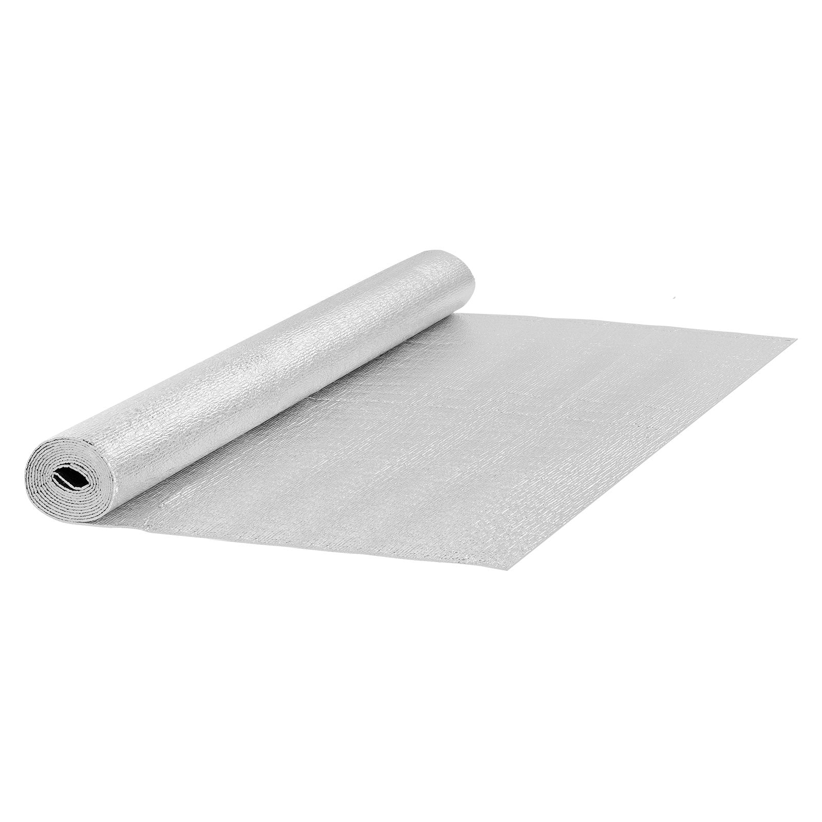 VEVOR Double Reflective Insulation Roll Foam Core Radiant Barrier 120 x 48 Inch / 3 x 1.2M