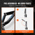 VEVOR_ripod Guitar Stand Floor-Standing Foldable 900-1200 mm Adjustable Height