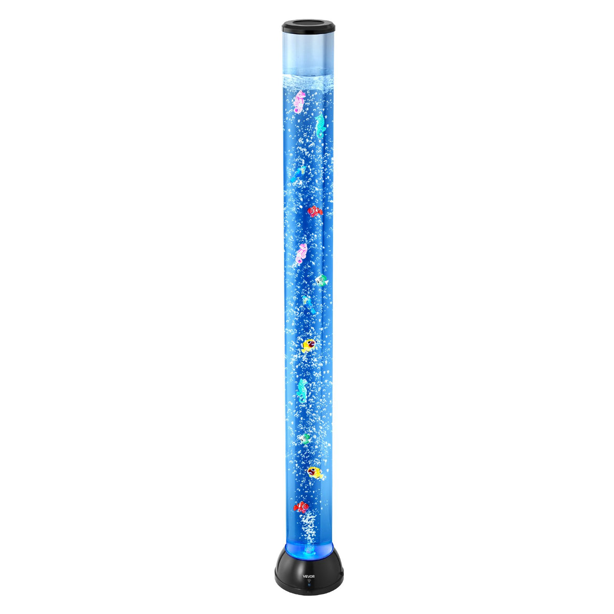 VEVOR Bubble Tube Lamp 16 Color 1.2 m Sensory Aquarium Lamp for Relief Calming