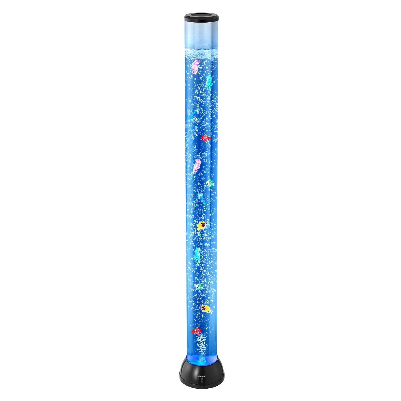 VEVOR Bubble Tube Lamp 16 Color 1.2 m Sensory Aquarium Lamp for Relief Calming