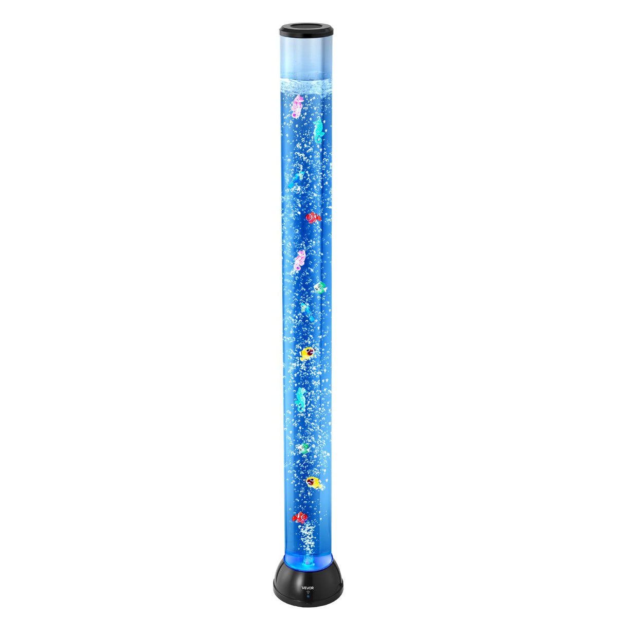 VEVOR Bubble Tube Lamp 16 Color 1.2 m Sensory Aquarium Lamp for Relief Calming