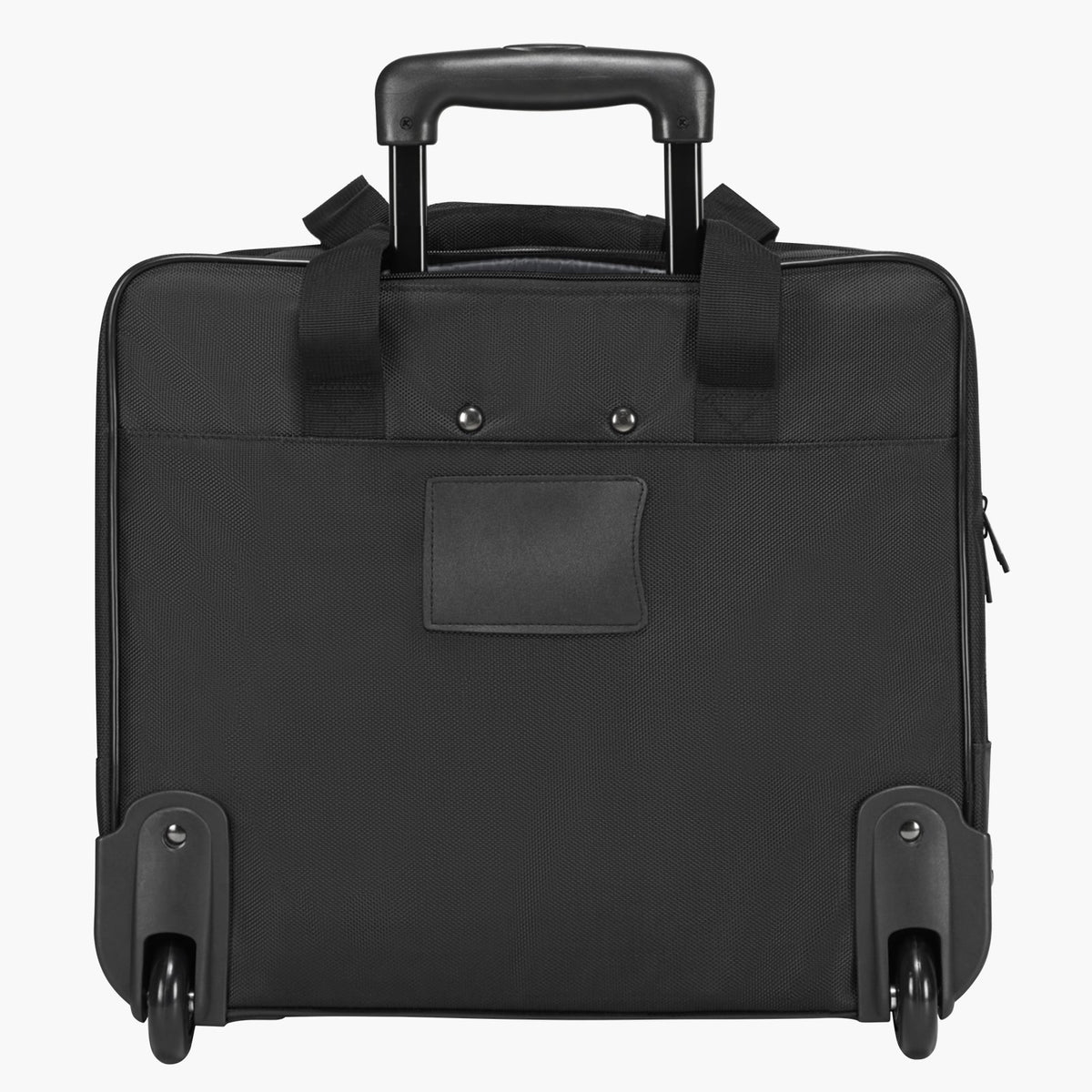 VEVOR Rolling Laptop Bag 39.62 cm Wheeled Computer Bag for Women & Men Black