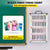 VEVOR Cell Phones Storage Cabinet Clear Pocket Chart Storage Locker Box 36 Slots