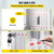 VEVOR Cell Phones Storage Cabinet Clear Pocket Chart Storage Locker Box 36 Slots