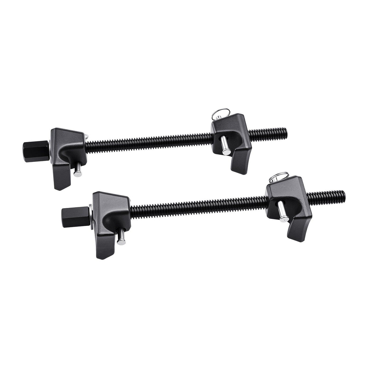 Strut Spring Compressor, 2 Pack, Heavy Duty Coil Spring Compressor Tool with 10.4 Inches(256 mm) Range, Compatible with 0.86 inches(22 mm) Hex Sockets, Fit for Car Truck Motorcycle, Black