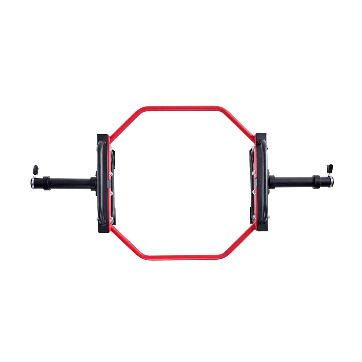Trap Bar Hex Bar, 50mm Hex Barbell, 240 kg Capacity Shrug Bars, Weightlifting and Strength Training Equipment, Home Gym for Squats, Deadlifts, Shoulder Presses, Red