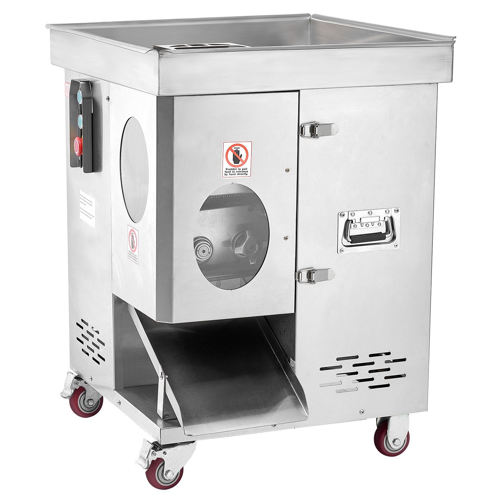 VEVOR Electric Meat Cutter Machine 1100W Commercial Meat Slicer Cutting Machine