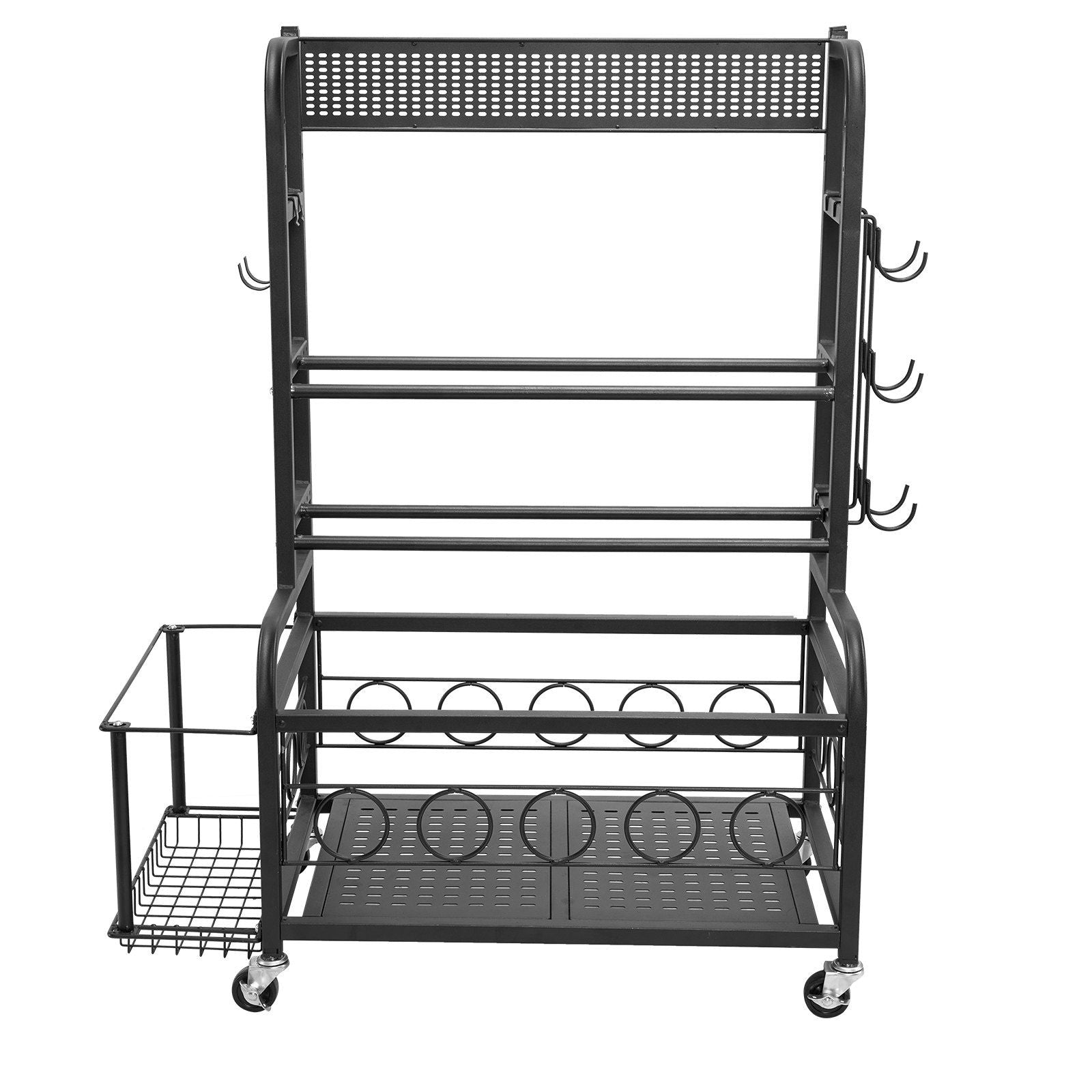 Home Gym Workout Equipment Organizer Yoga Mat Storage Weight Rack Dumbbell 870 x 405 x 1010 mm
