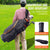 VEVOR Golf Cart Bag with 14 Way Organizer Divider Top, 36” 13 Pockets Premium Cart Bag, Durable 600D Polyester Fabric Golf Bags with Handles & Dust Cover & Detachable Straps for Men & Women, Black & Orange