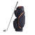 VEVOR Golf Cart Bag with 14 Way Organizer Divider Top, 36” 13 Pockets Premium Cart Bag, Durable 600D Polyester Fabric Golf Bags with Handles & Dust Cover & Detachable Straps for Men & Women, Black & Orange
