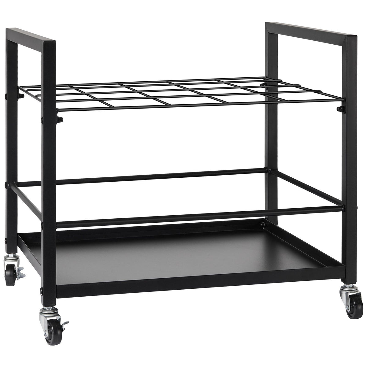 Blueprint Storage Rack, 20 Slots Blueprint Holder with Wheels, Mobile Metal Blueprint Storage Cart for Map Poster Architectural Construction Plan, Roll File Organizer for Home, Office, School