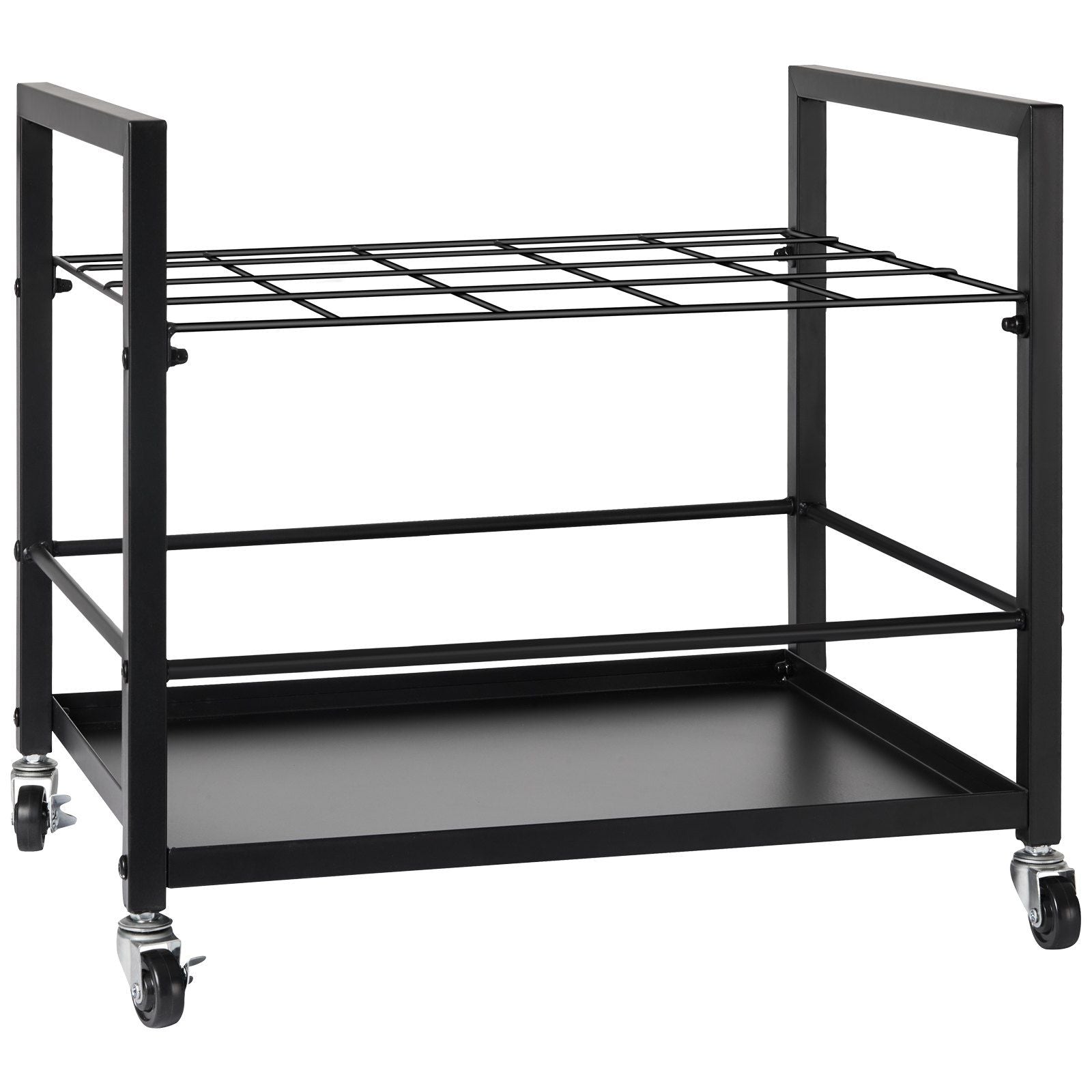 Blueprint Storage Rack, 20 Slots Blueprint Holder with Wheels, Mobile Metal Blueprint Storage Cart for Map Poster Architectural Construction Plan, Roll File Organizer for Home, Office, School