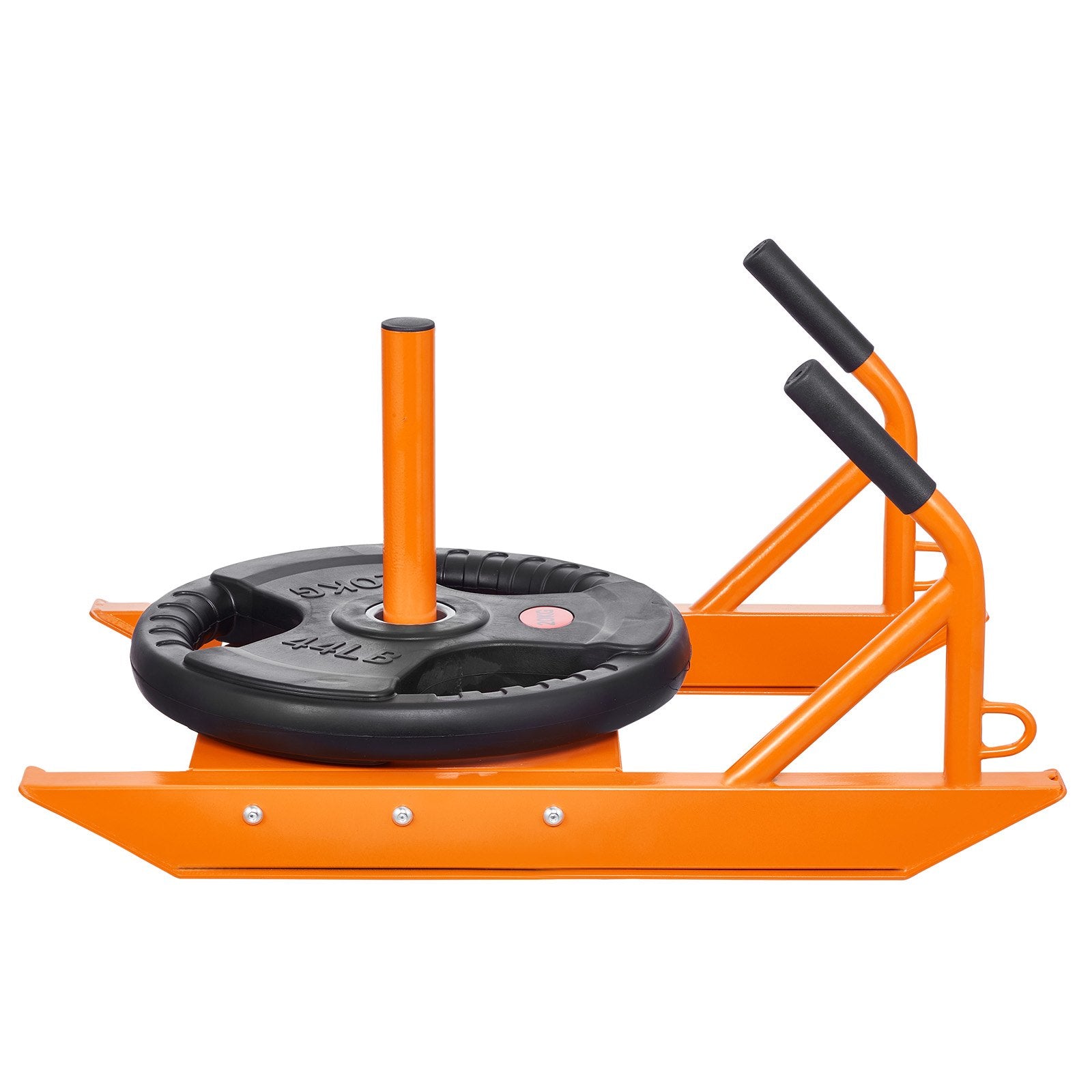 VEVOR Weight Power Pull Push Sled Fitness Strength Speed Training Sled Orange