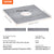 VEVOR Shower Curb Kit, 914x914mm Shower Pan Kit with 160mm Central Drain, Lightweight EPS Shower Installation Kits with 2 Waterproof Cloths, Shower Pan Slope Sticks Fit for Bathroom