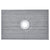 VEVOR Shower Curb Kit, 1524x965mm Shower Pan Kit with 160mm Central Drain, Lightweight EPS Shower Installation Kits with 2 Waterproof Cloths, Shower Pan Slope Sticks Fit for Bathroom