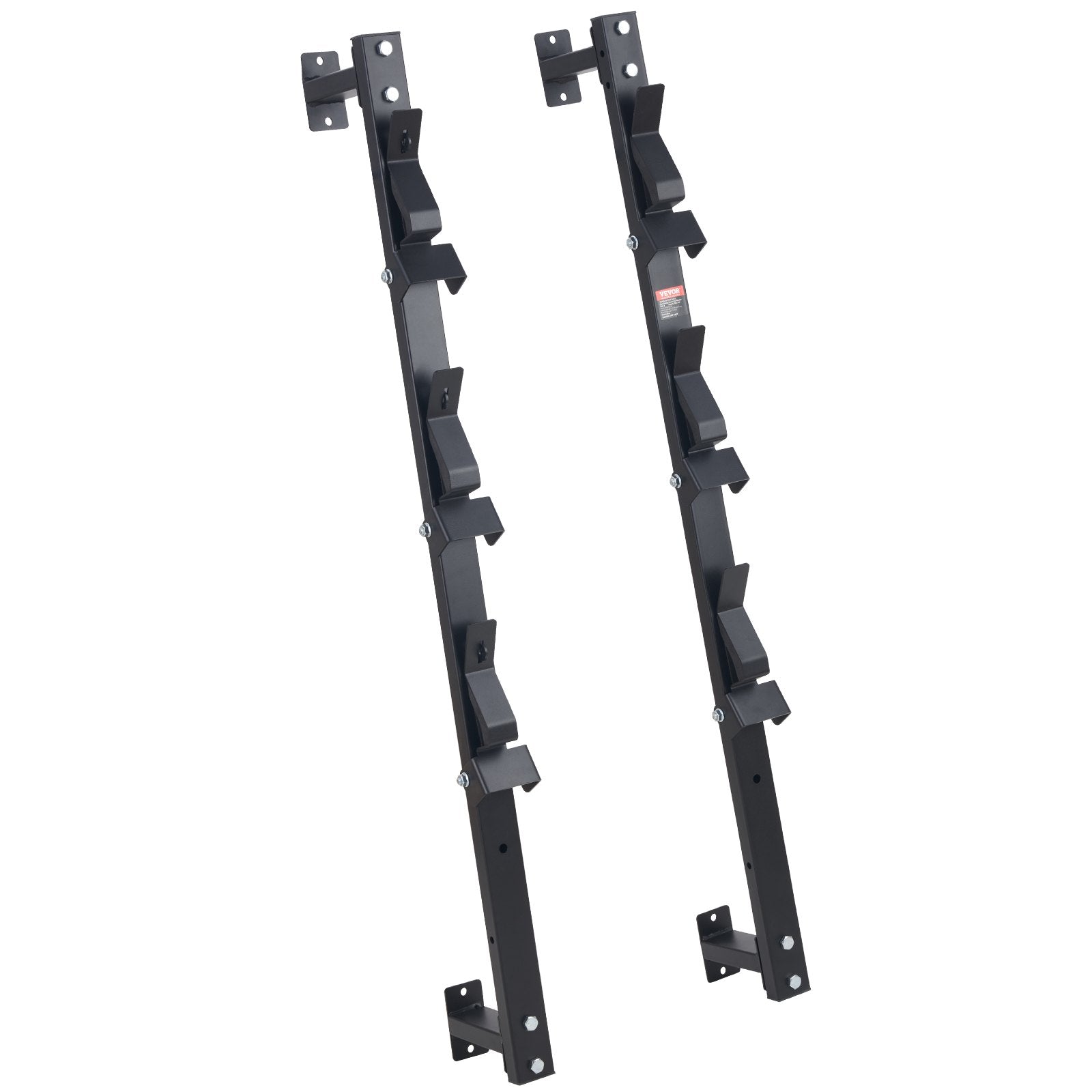 VEVOR 3-Place Weeder Trimmer Rack Holder for Open Landscape Trailer Lockable