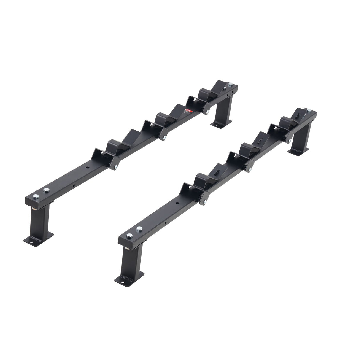 VEVOR 3-Place Weeder Trimmer Rack Holder for Open Landscape Trailer Lockable