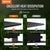 VEVOR LED Grow Light, 400W Full Spectrum Dimmable, High Yield Samsung 2B1B Diodes Growing Lamp for Indoor Plants Seedling Veg and Bloom Greenhouse Growing, Daisy Chain Driver for 4x4/5x5 ft Grow Tent
