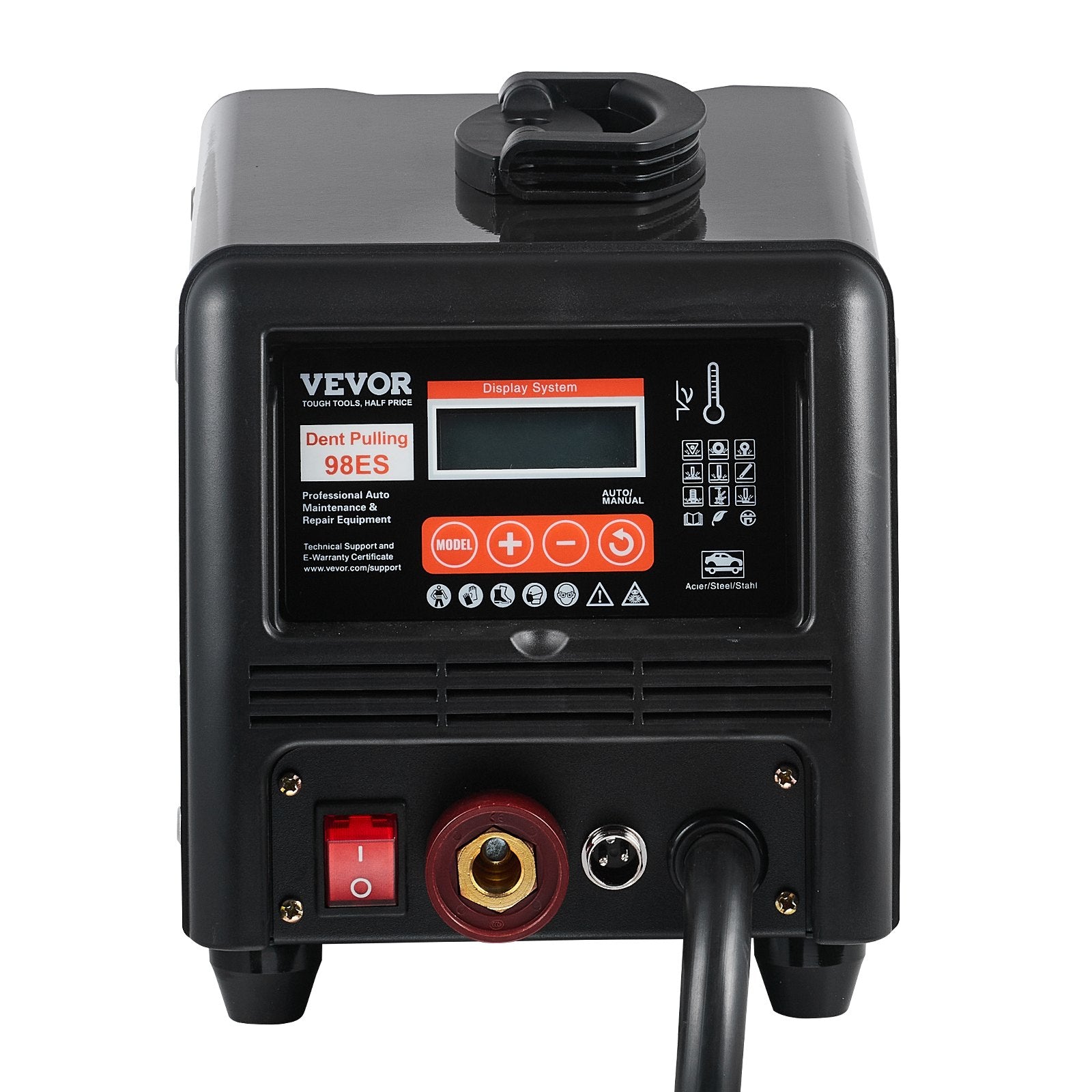 VEVOR Stud Welder Dent Repair Kit, 3KW Spot Welder Dent Puller with Auto/Manual Welding & 9 Versatile Modes, Auto Body Spot Welding Dent Puller Machine for Car, Truck Dent Repair