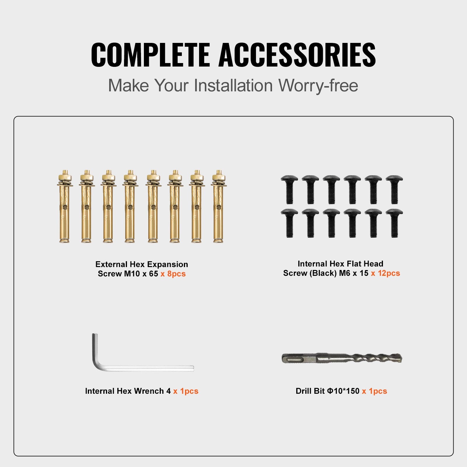 VEVOR Handrail Outdoor Stairs 47.6 X 35.2 Inch Outdoor Handrail Outdoor Stair Railing Adjustable from 0 to 30 Degrees Handrail for Stairs Outdoor Aluminum Black Stair Railing Fit 3-4 Steps