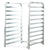 VEVOR Bun Pan Rack, 10-Tier Commercial Bakery Racks with Brake Wheels, Aluminum Racking Trolley Storage for Half & Full Sheet, Speed Rack For Kitchen Home, Bread Baking Equipment, 660x515x985 mm