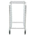 VEVOR Bun Pan Rack, 10-Tier Commercial Bakery Racks with Brake Wheels, Aluminum Racking Trolley Storage for Half & Full Sheet, Speed Rack For Kitchen Home, Bread Baking Equipment, 660x515x985 mm