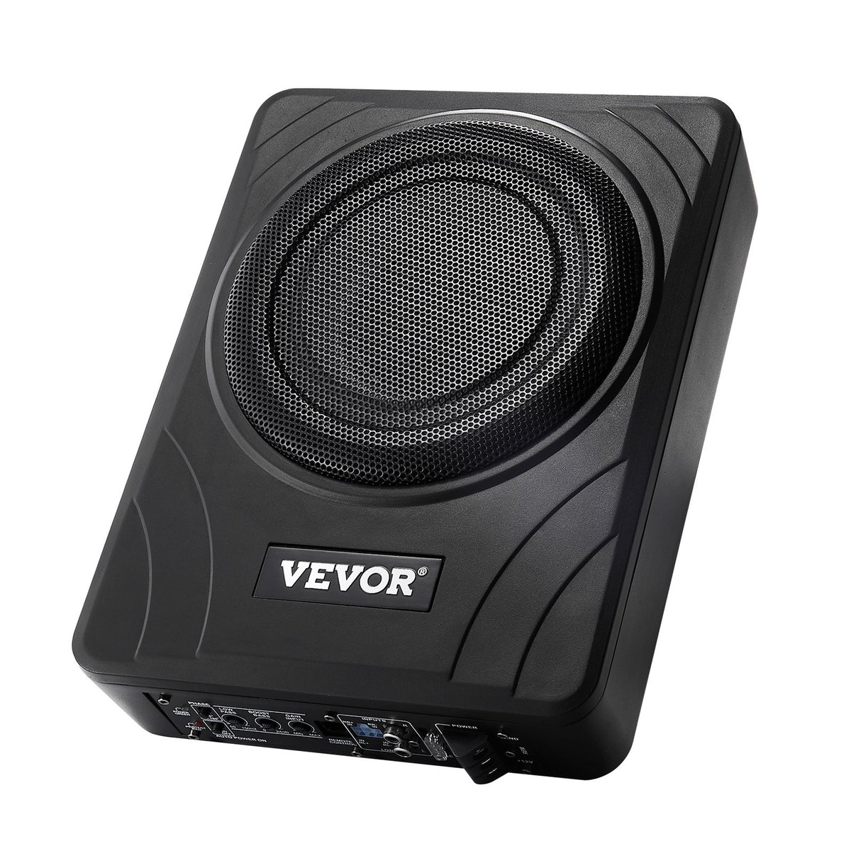 VEVOR 8" 300W Under Seat Car Subwoofer Slim Powered Car/Truck Subwoofer System