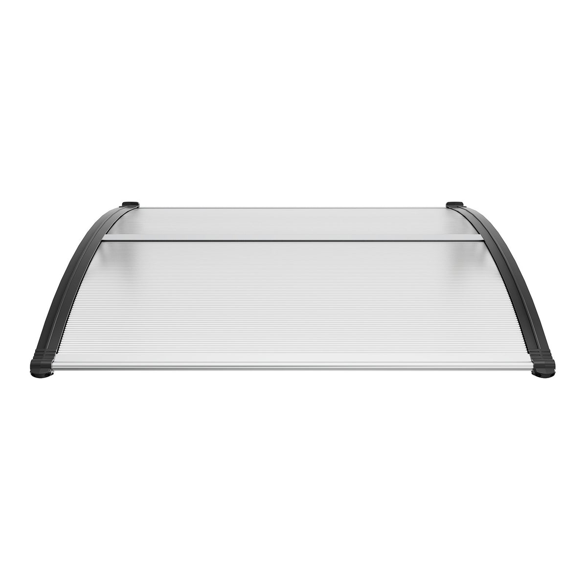 VEVOR Window Door Awning Canopy 40" x 40", UPF 50+ Polycarbonate Entry Door Outdoor Window Awning Exterior, Front Door Overhang Awning for Sun Shutter, UV, Rain, Snow Protection, Hollow Sheet