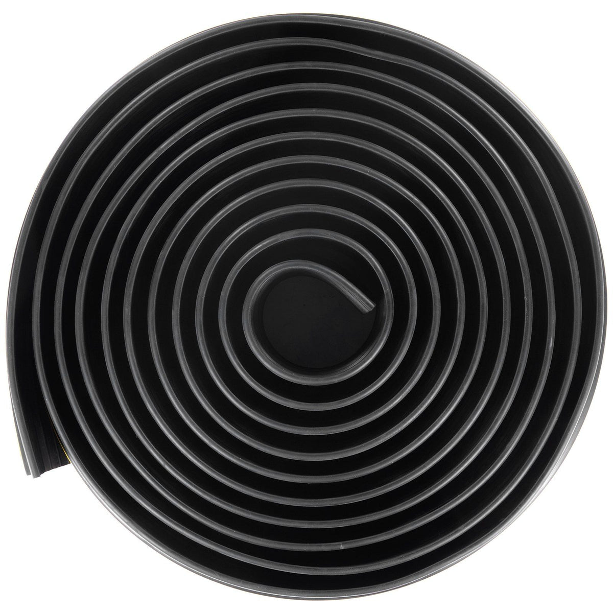 Garage Door Threshold Seal Strip, 20 FT Universal Garage Door Floor Seal Strip with Adhesive, Garage Door Bottom Weatherproof Strip, Upgraded Thick PVC DIY Weather Stripping Replacement, Black