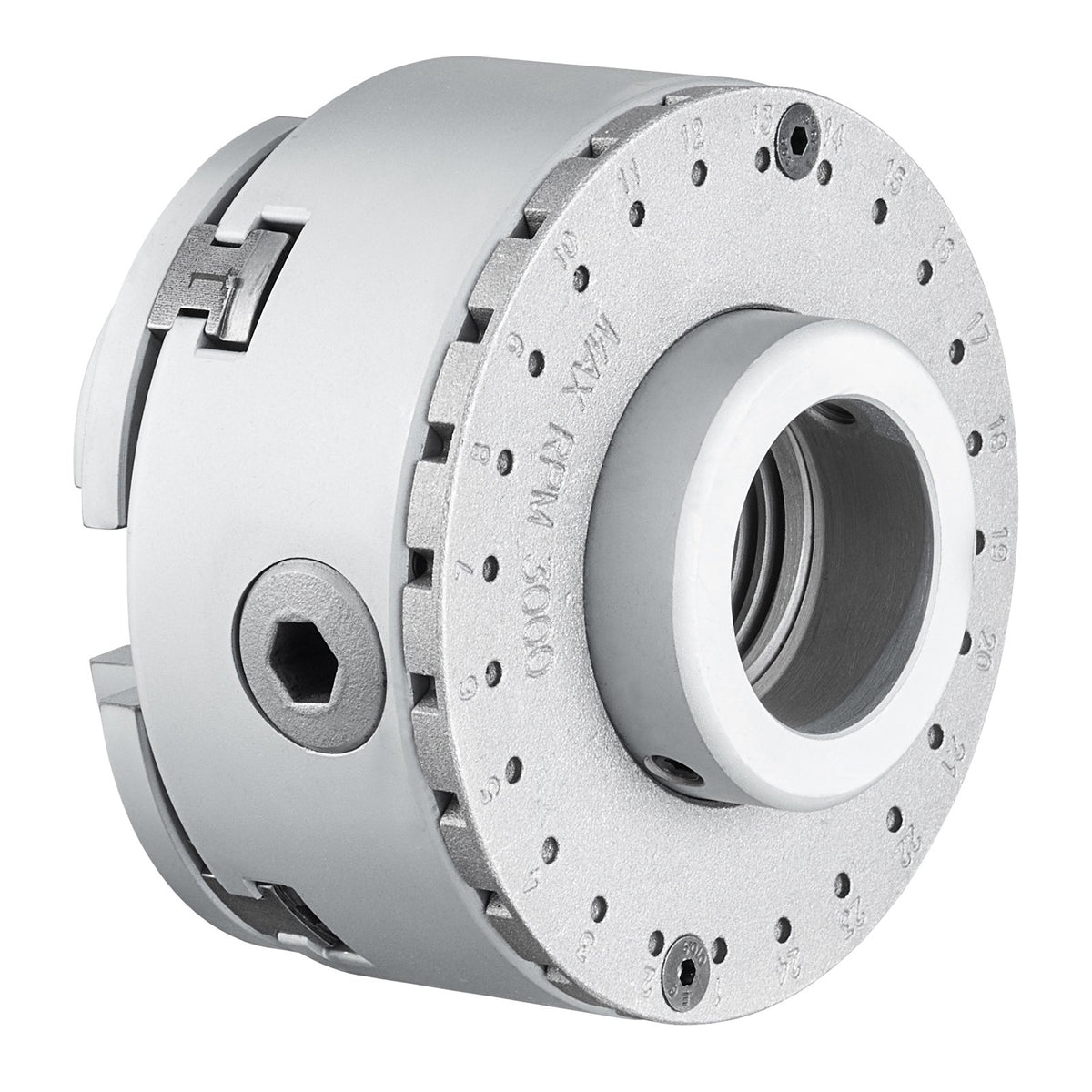 VEVOR KP965 Lathe Chuck, 4-Jaw 96 mm Diameter, Metal Lathe Chuck Turning Machine Accessories with 5 Sets of Jaws, Self-centering Tool, for Precision Machining, Grinding Machines, Milling Machines