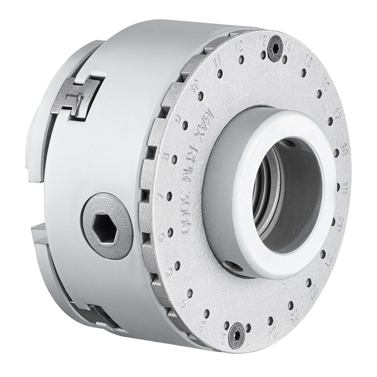 VEVOR KP965 Lathe Chuck, 4-Jaw 96 mm Diameter, Metal Lathe Chuck Turning Machine Accessories with 5 Sets of Jaws, Self-centering Tool, for Precision Machining, Grinding Machines, Milling Machines