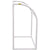 VEVOR Pool Towel Rack, 5 Bar, Milky, Freestanding Outdoor PVC Curved Poolside Storage Organizer, Include 8 Towel Clips, Mesh Bag, Hook, Also Stores Floats and Paddles, for Beach, Swimming Pool, Home