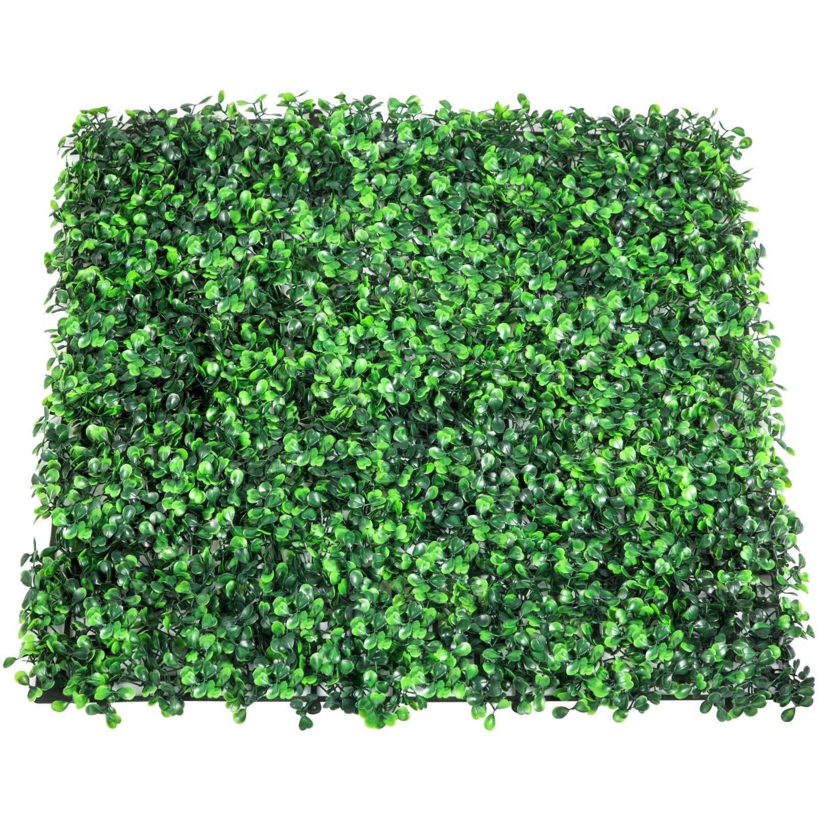 VEVOR Artificial Boxwood Panel UV 12pcs Boxwood Hedge Wall Panels Artificial Grass Backdrop Wall 20X20" 4cm Green Grass Wall Fake Hedge for Decor Privacy Fence Indoor Outdoor Garden Backyard