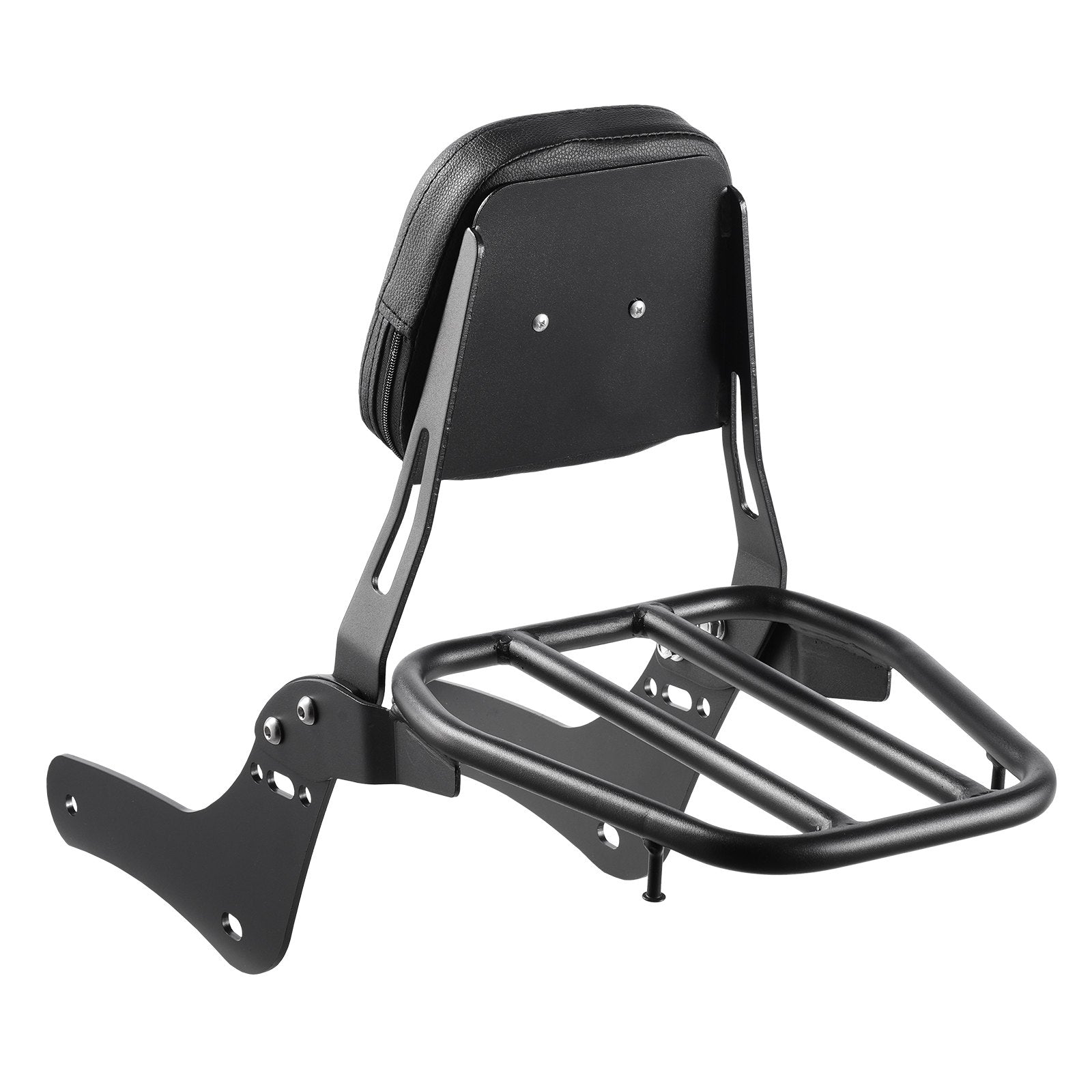 VEVOR Motorcycle Backrest Sissy Bar with Luggage Rack for Honda Rebel 2017-2022